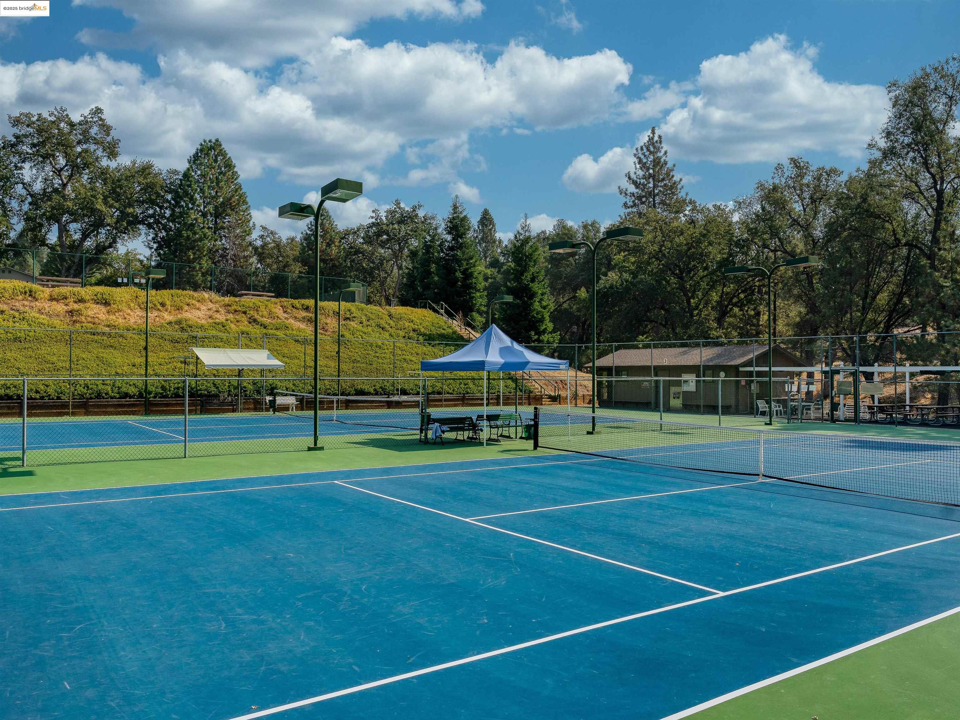 7-62a Ferretti Road Groveland, CA 95321 - Photo 20 of 28 a view of an outdoor space and tennis court