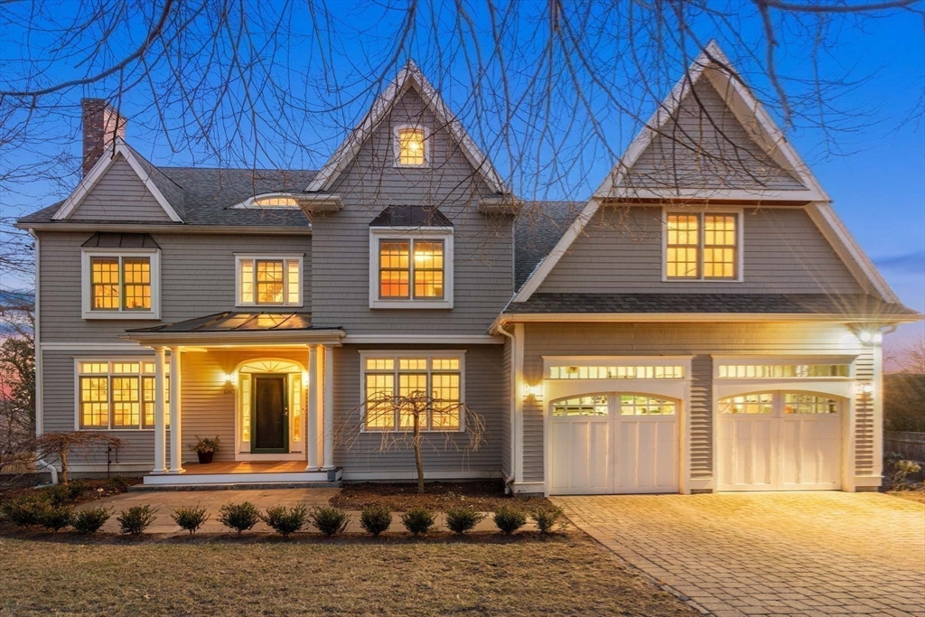 136 Walnut Hill Road Brookline, MA 02467 - Photo 1 of 1 a front view of a house