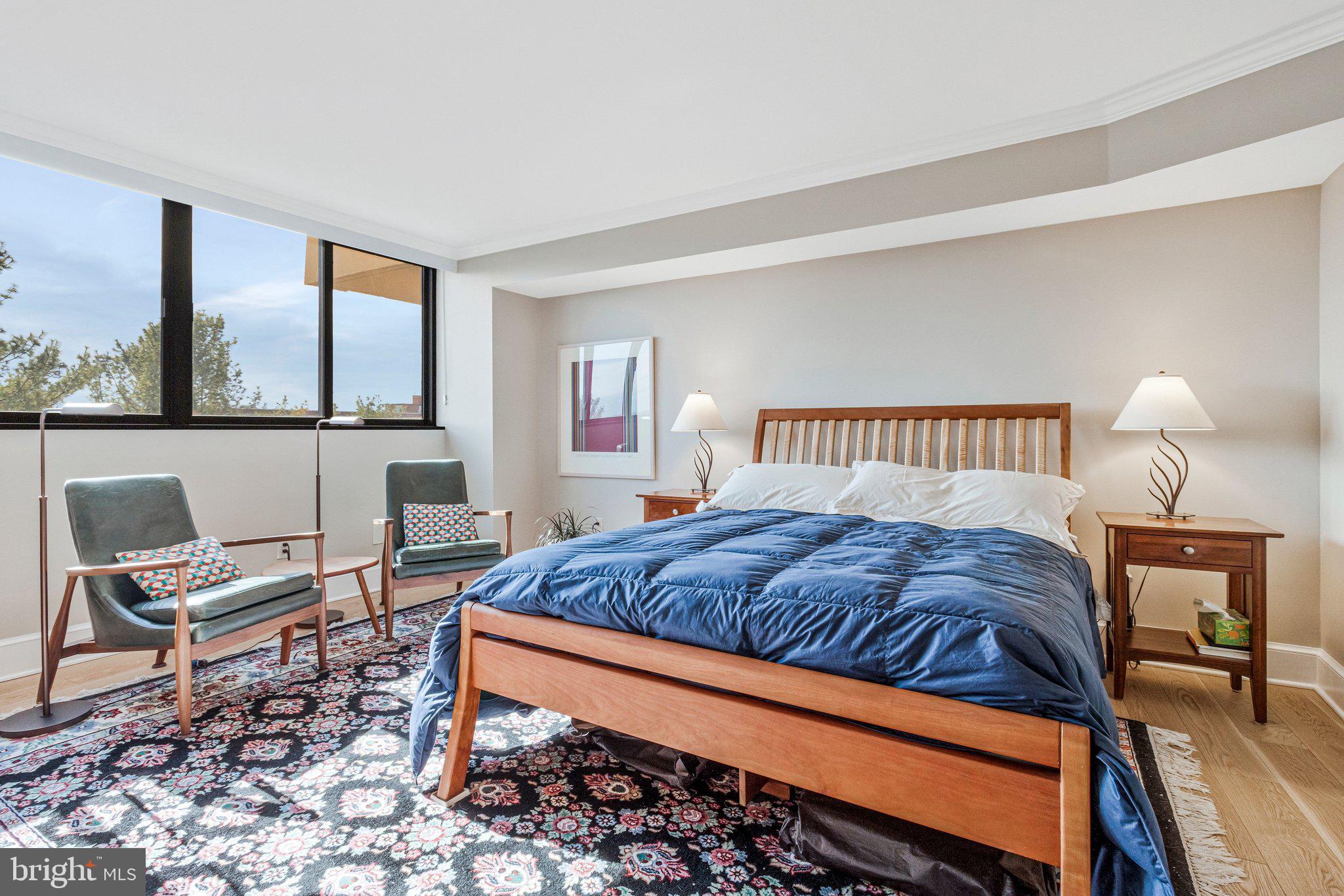 1101 South Arlington Ridge Road, Unit 706 Arlington, VA 22202 - Photo 26 of 59 a bedroom with a bed and window