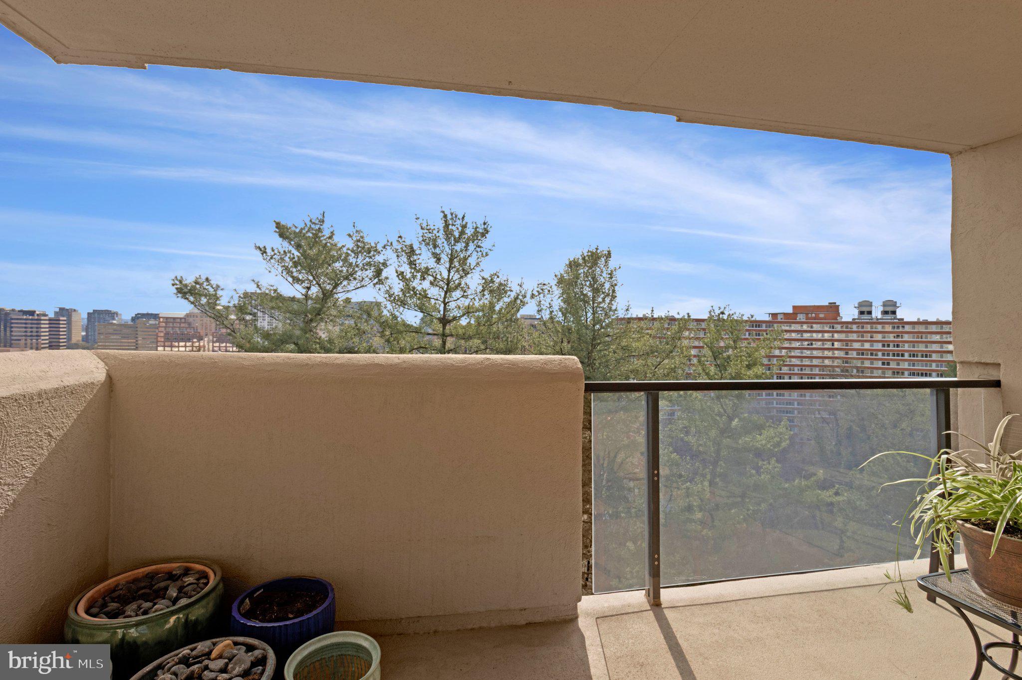 1101 South Arlington Ridge Road, Unit 706 Arlington, VA 22202 - Photo 44 of 59 a view of balcony with furniture