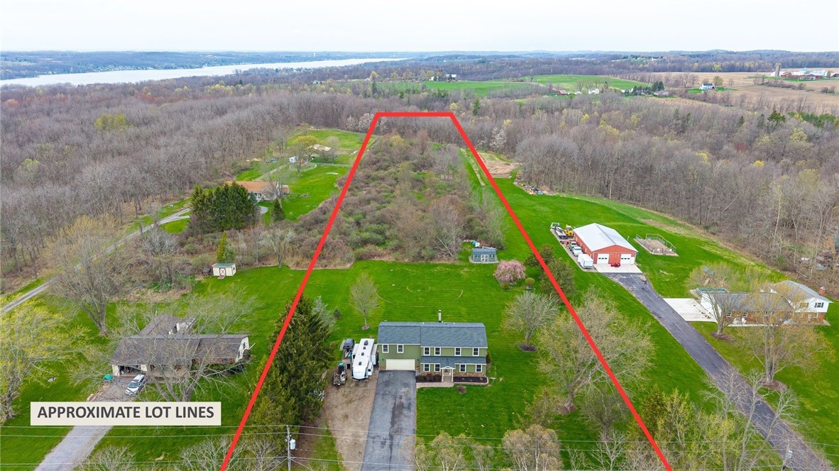 5951 Holmes Hill Road Livonia, NY 14435 - Photo 2 of 35 Peaceful retreat on 4.6 acres including woods and