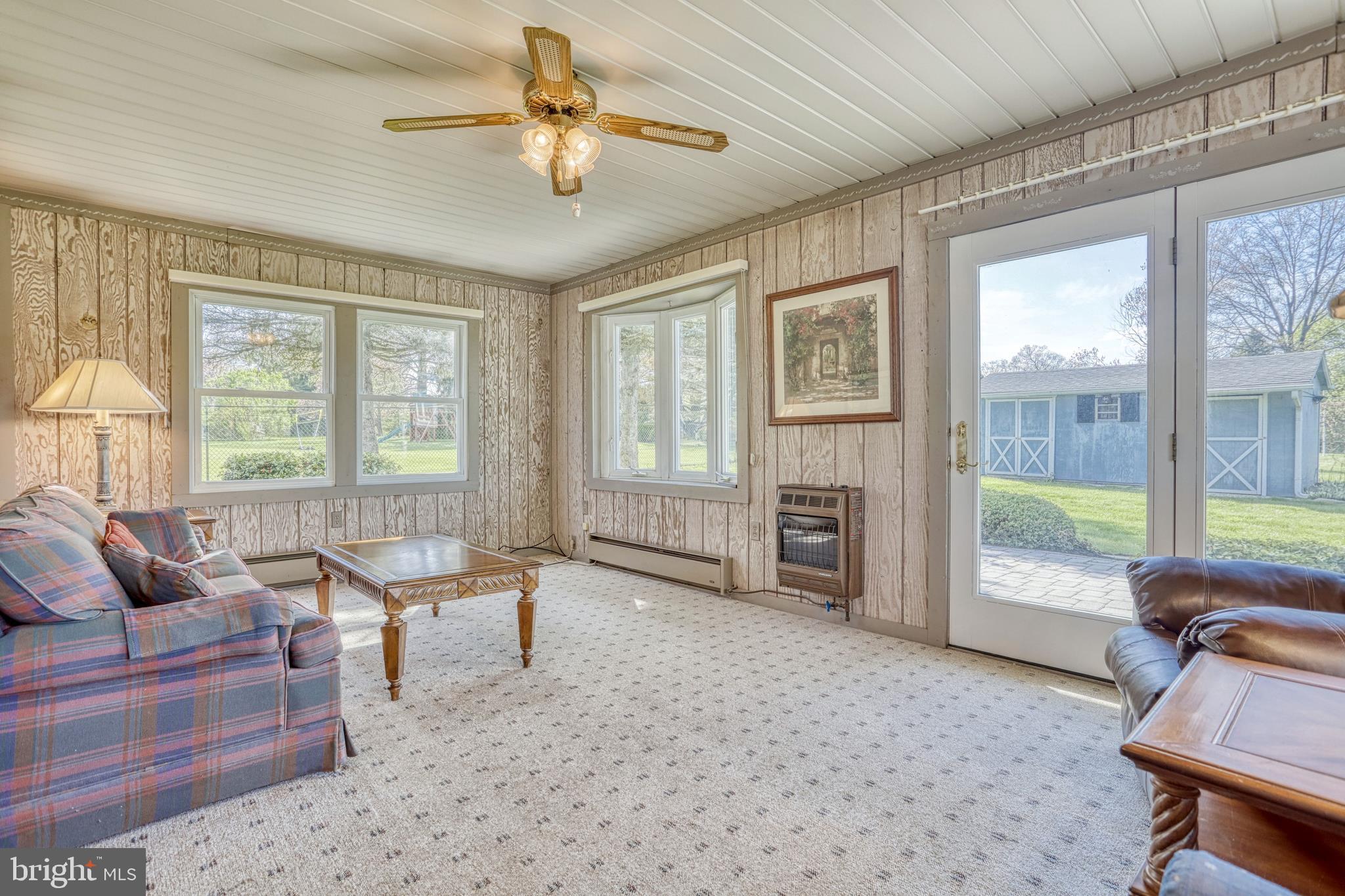110 Singer Road New Freedom, PA 17349 - Photo 22 of 79 Heated Florida room with wood paneled ceiling