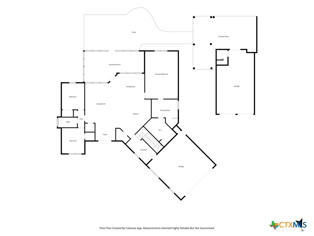 411 Goates Road Troy, TX 76579 - Photo 45 of 45 First Story Floor Plan
