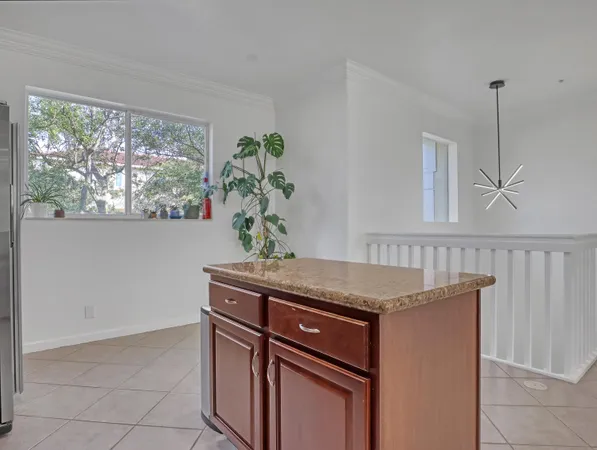 a room with a sink and a window