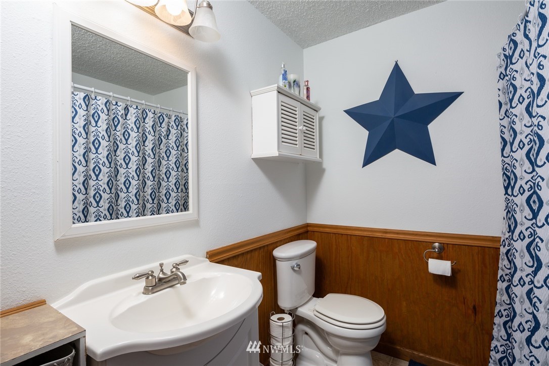 3141 Loomis Trail Road Custer, WA 98240 - Photo 22 of 25 a bathroom with a sink a toilet and a mirror