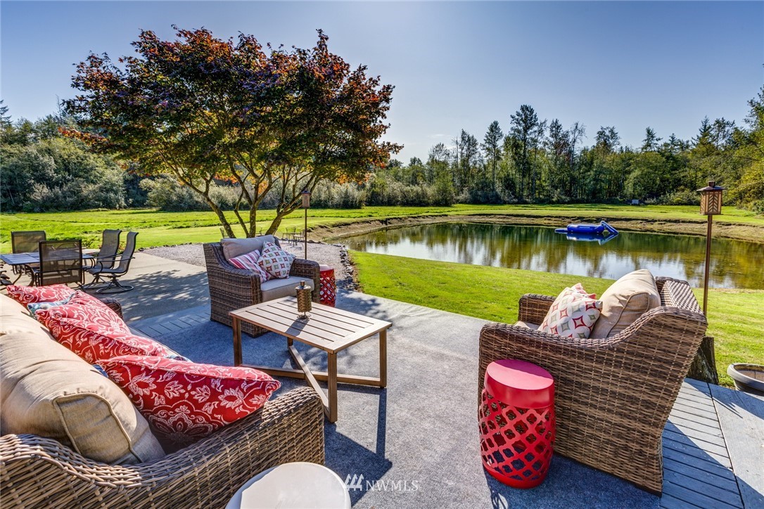 3141 Loomis Trail Road Custer, WA 98240 - Photo 5 of 25 swimming pool with outdoor seating and outdoor space