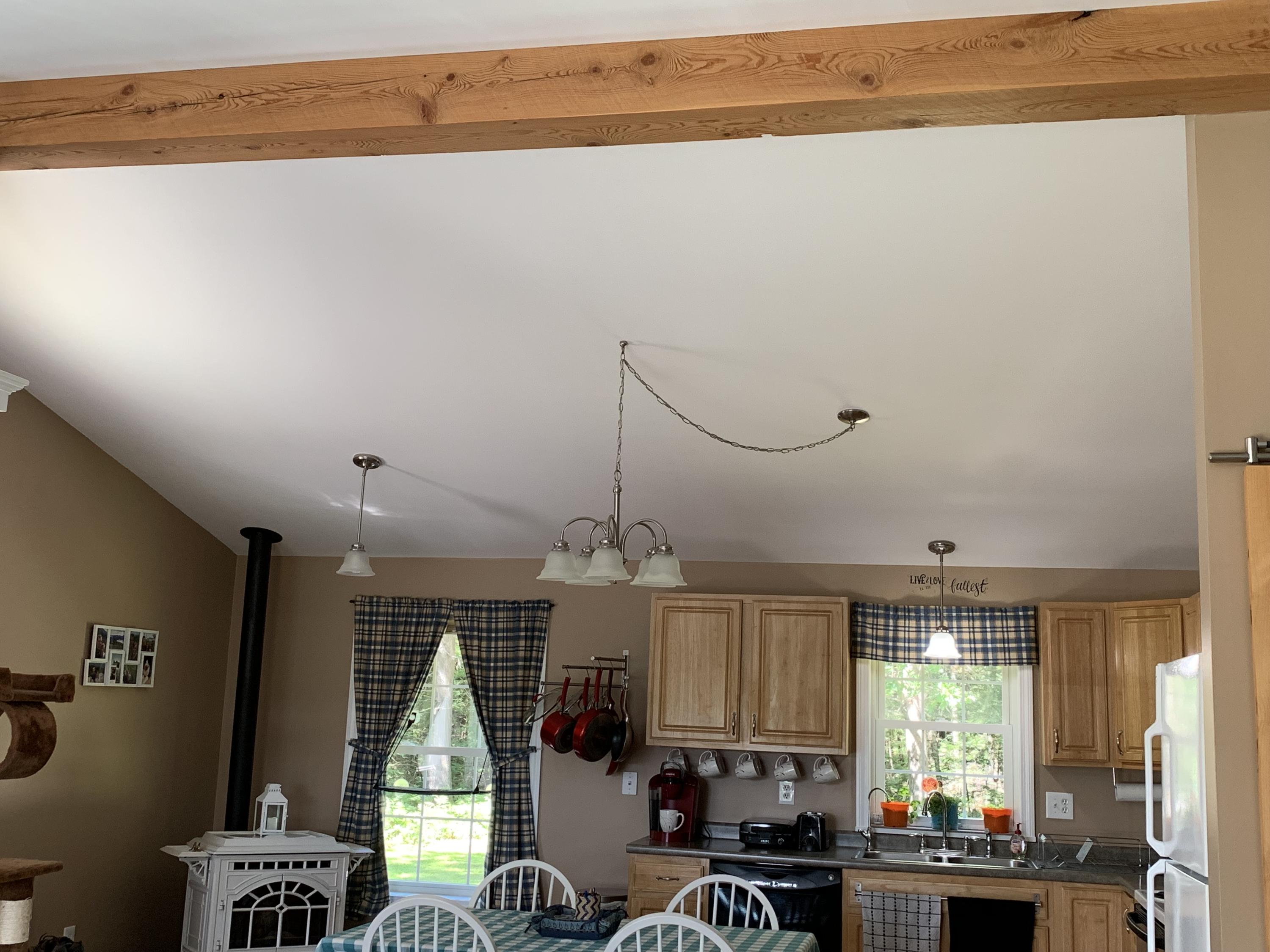 121 Point Sebago Road Casco, ME 04015 - Photo 14 of 27 Cathedral Ceiling with Beam