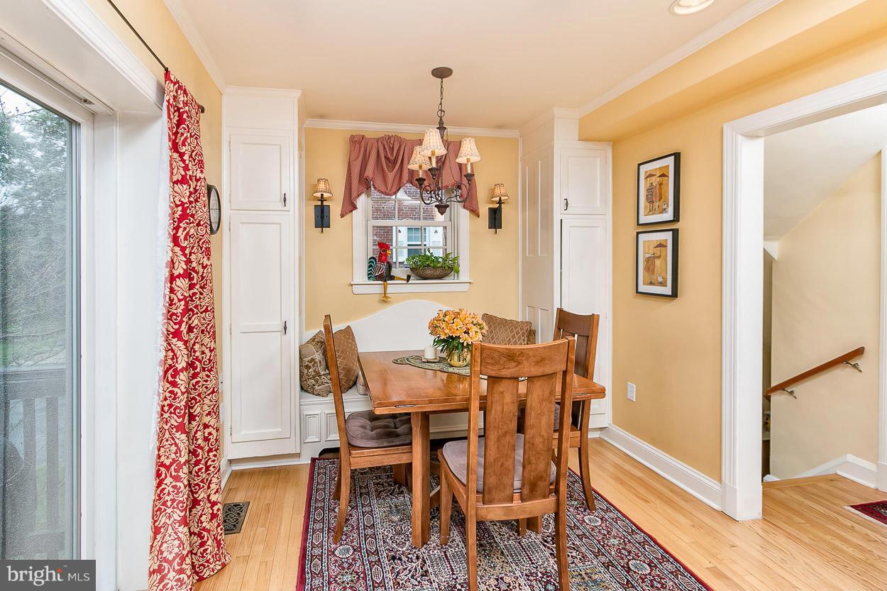 505 Sussex Road Towson, MD 21286 - Photo 14 of 30 a view of a dining room with furniture and a window