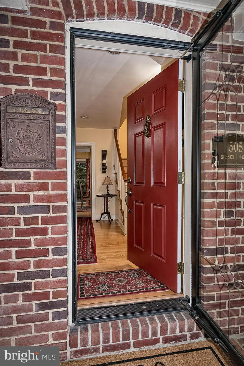 505 Sussex Road Towson, MD 21286 - Photo 7 of 30 a view of front door of a building