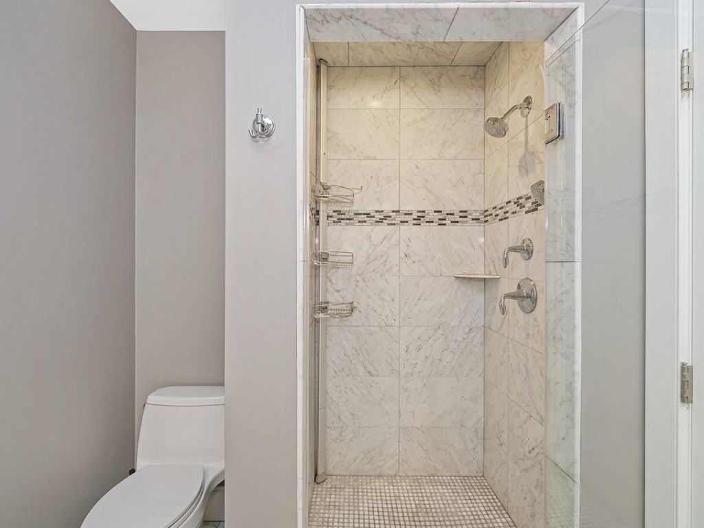 198 California Street, Unit 3 Newton, MA 02458 - Photo 26 of 34 a bathroom with a toilet and a shower