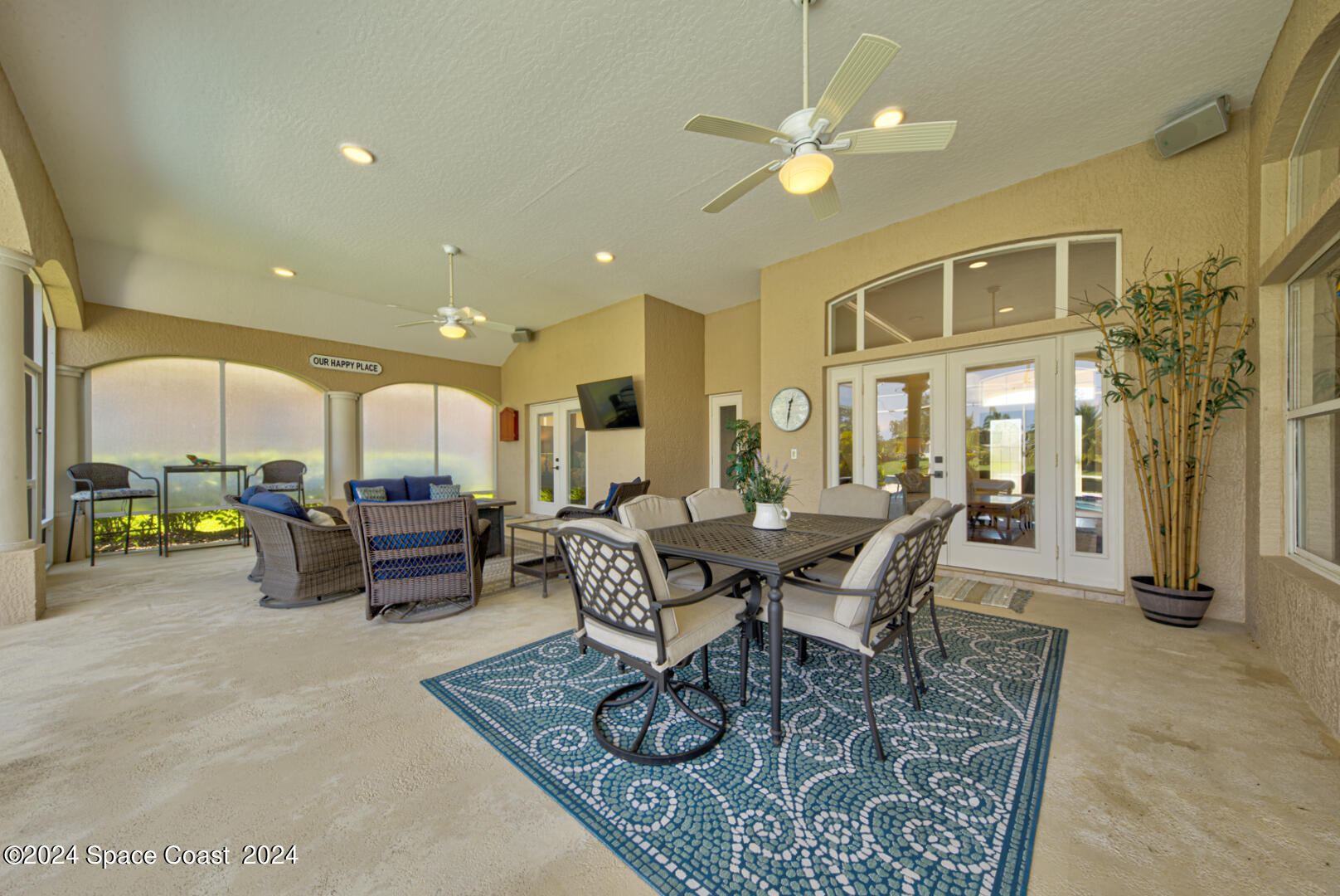 4070 Stoney Point Road Melbourne, FL 32940 - Photo 59 of 75 a view of a dining room with furniture