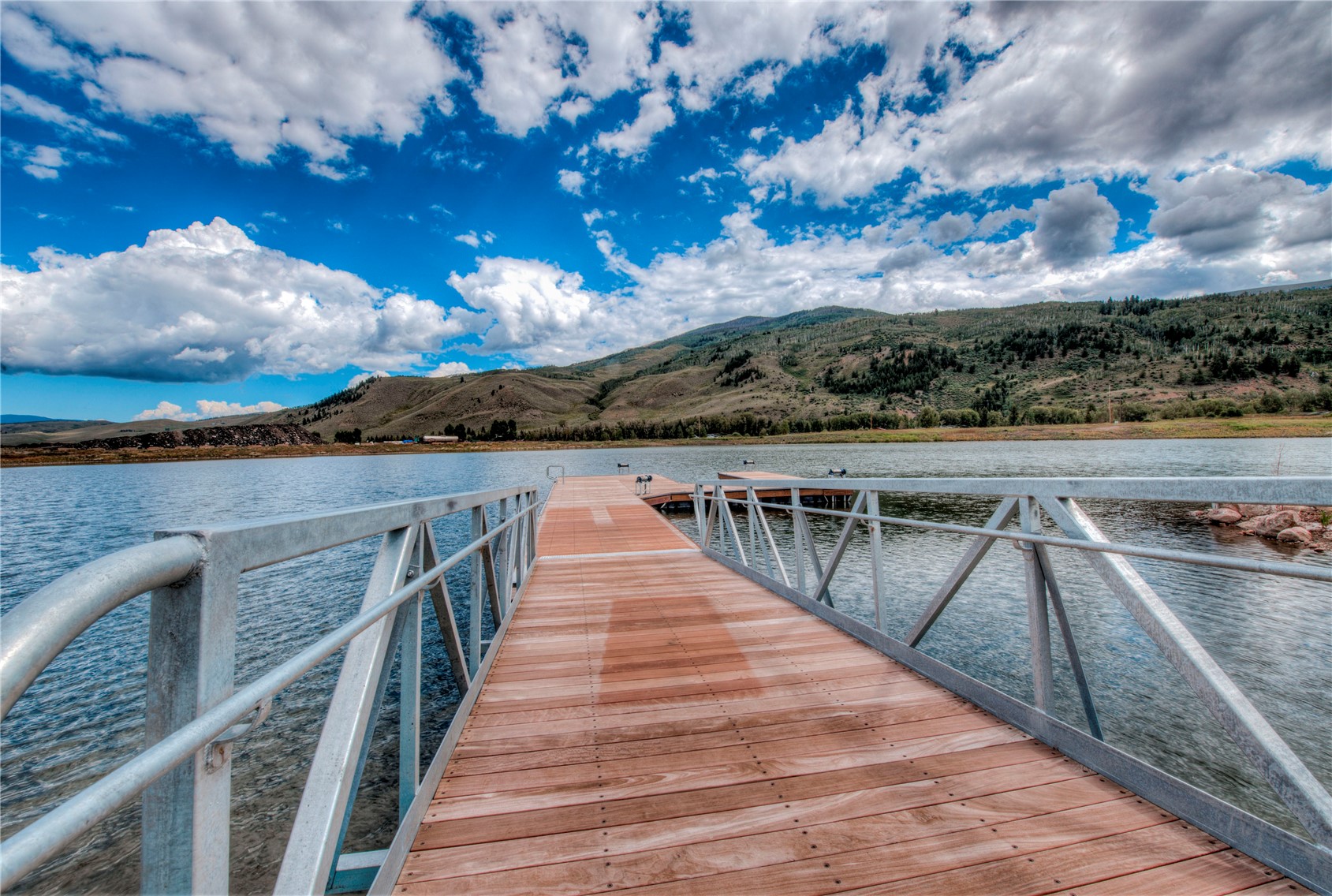 307 Maryland Creek Road Silverthorne, CO 80498 - Photo 41 of 47 Community Lake Clubhouse Dock
