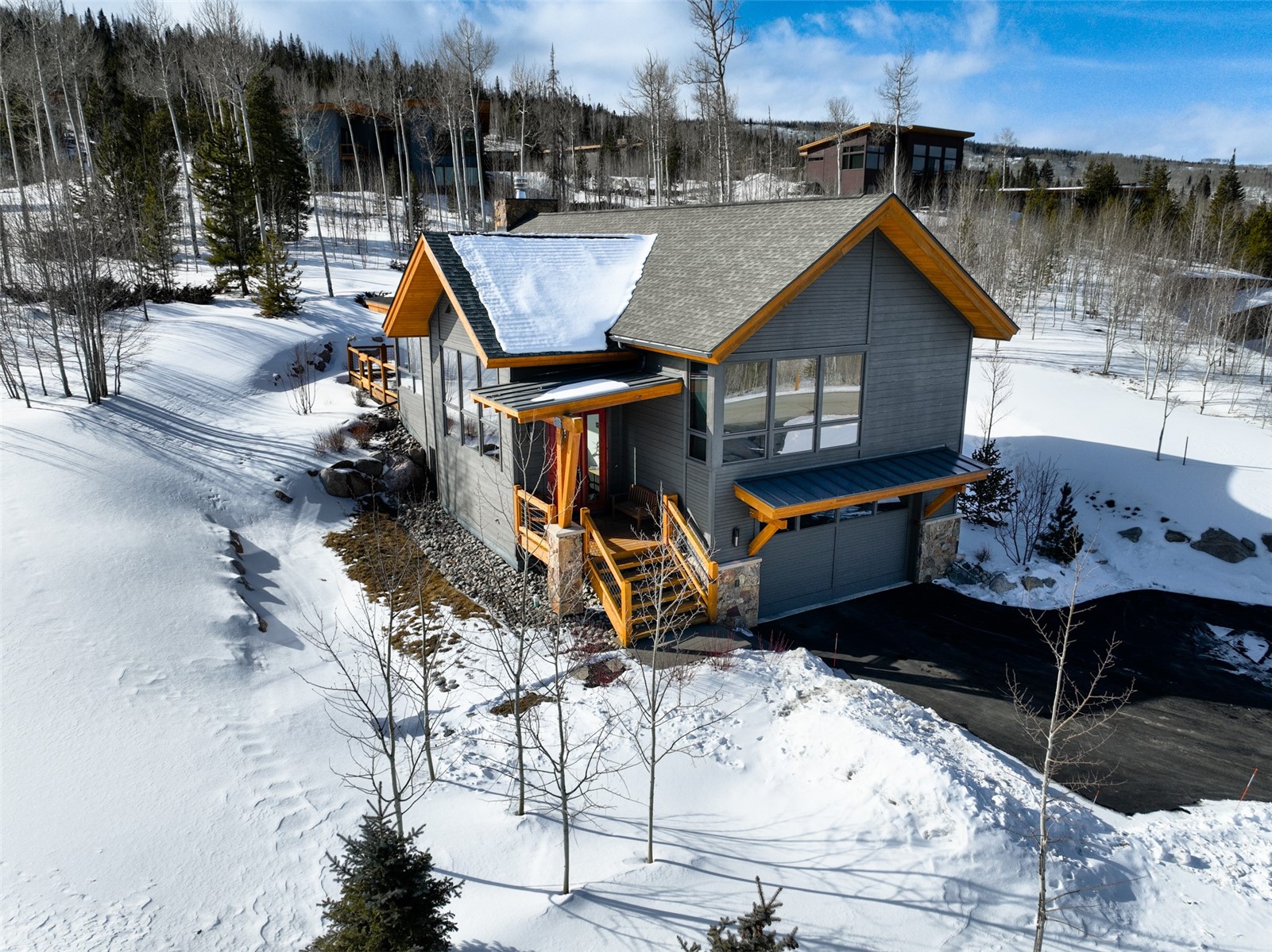 307 Maryland Creek Road Silverthorne, CO 80498 - Photo 48 of 49 View of front of property with an attached garage