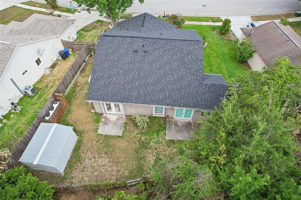 1525 Kestrel Way Brandon, FL 33511 - Photo 34 of 48 an aerial view of a house with outdoor space and street view