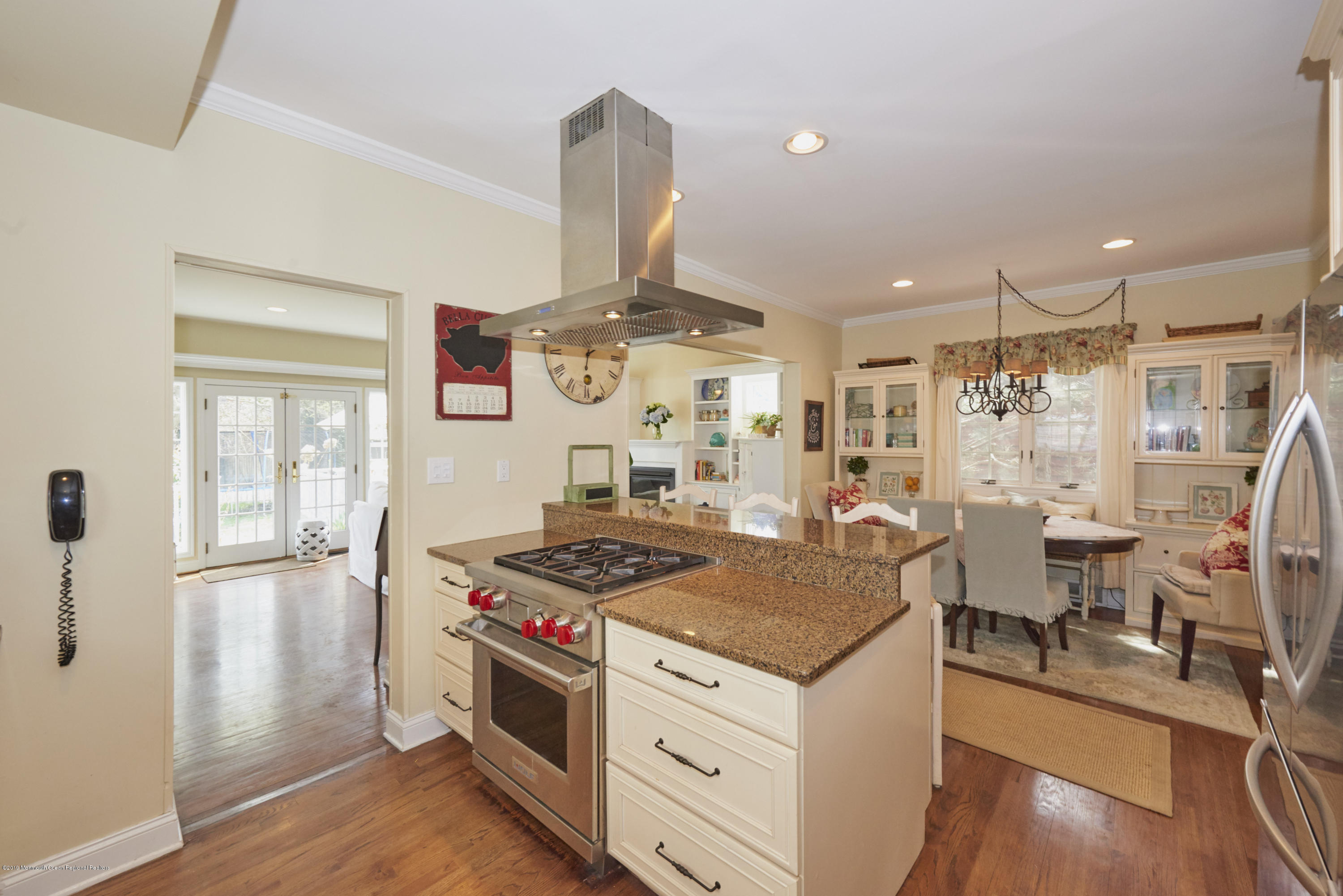 117 Black Point Road Rumson, NJ 07760 - Photo 8 of 34 a kitchen with stainless steel appliances granite countertop a stove and a refrigerator