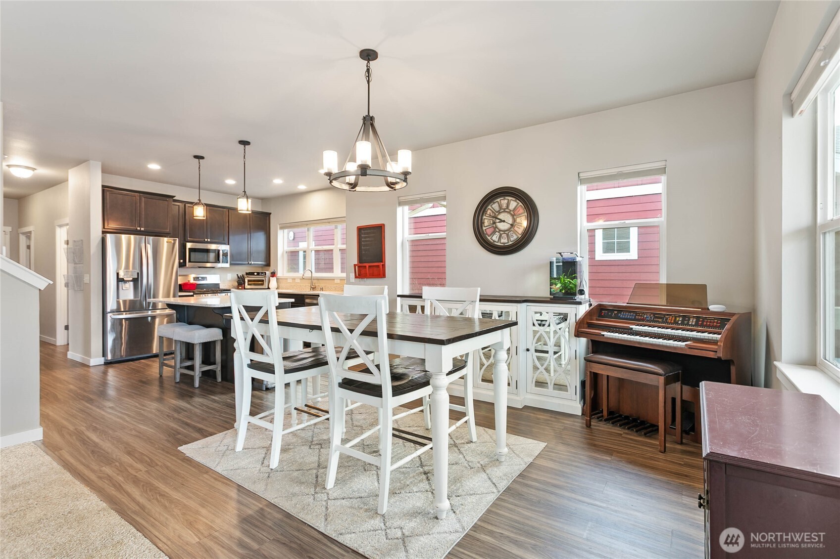 1970 North Prairie Lane Lynden, WA 98264 - Photo 7 of 40 a view of a dining room and livingroom view