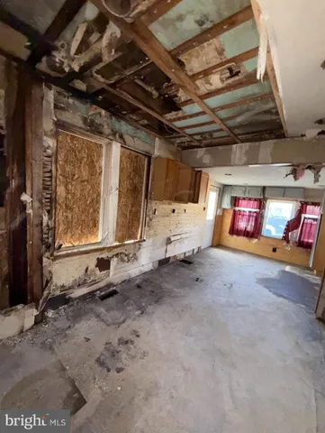 a view of storage and utility room