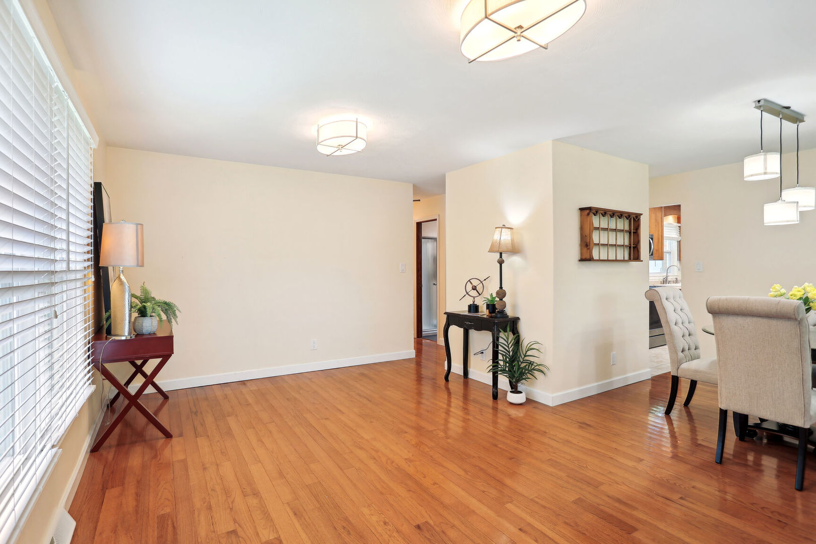 1111 Theodore Drive Champaign, IL 61821 - Photo 7 of 34 a living room with furniture and a wooden floor