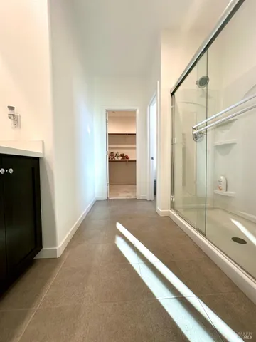 a view of outdoor space with seating