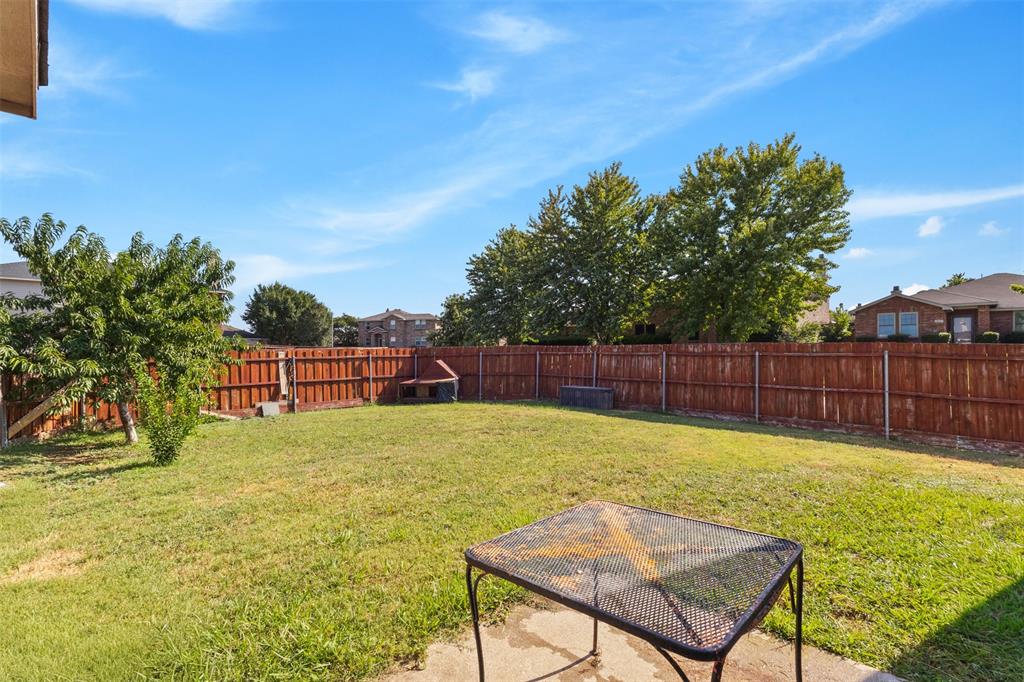 1034 Hollow Oak Road Lancaster, TX 75134 - Photo 26 of 29 a view of a backyard with plants and tree