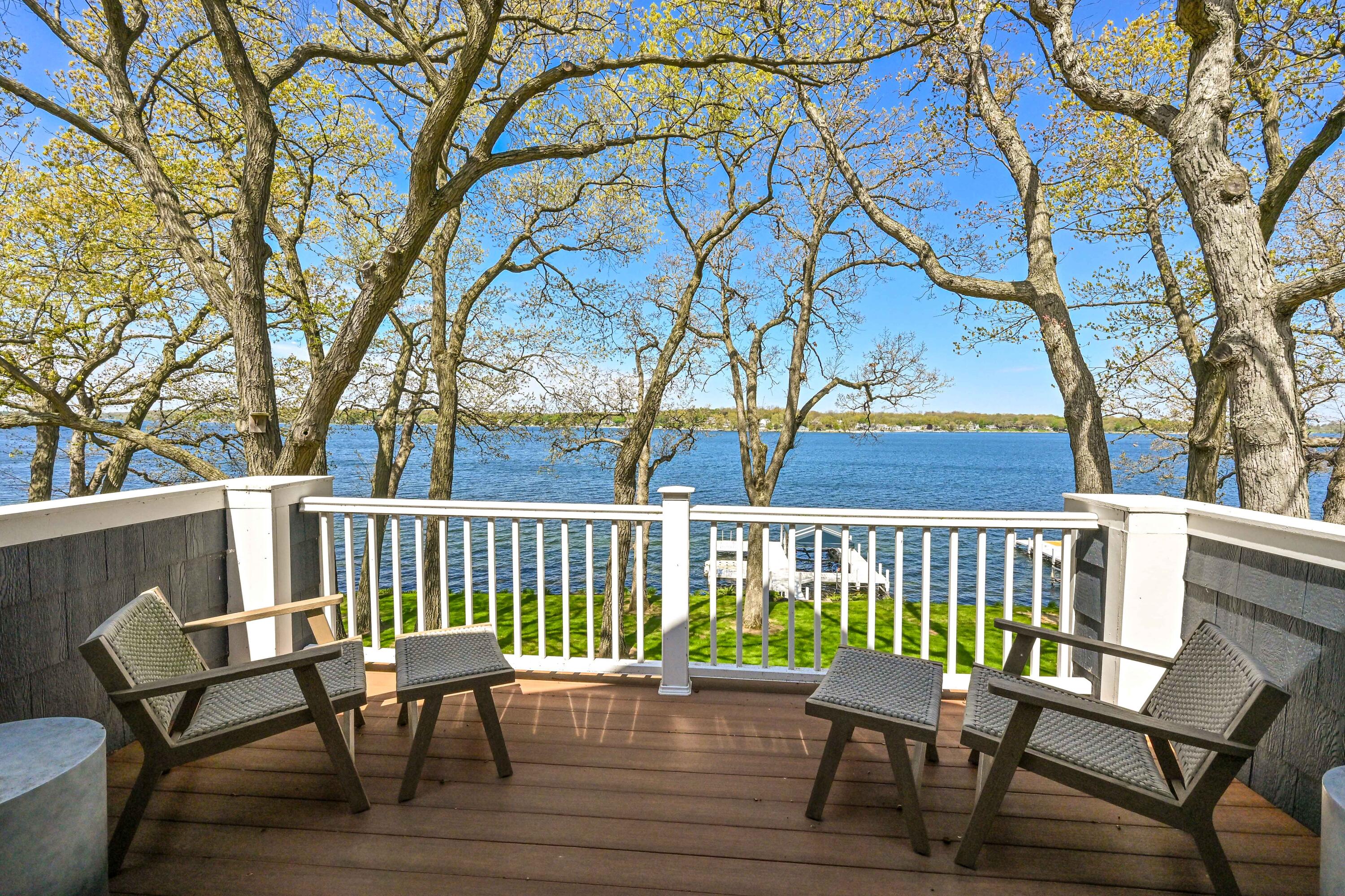 2601 South Shore Drive Delavan, WI 53115 - Photo 28 of 55 Exclusive Primary Suite Deck