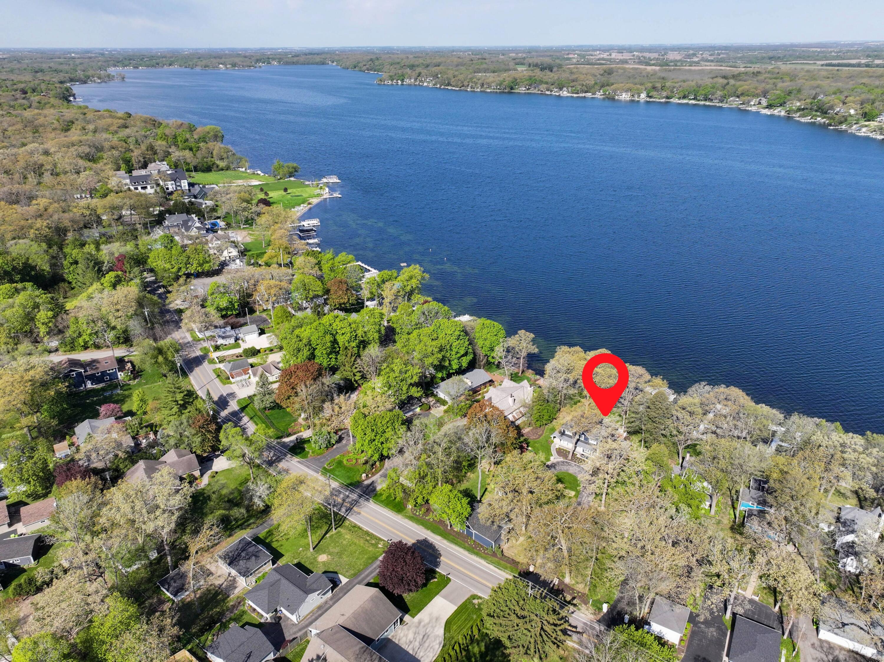 2601 South Shore Drive Delavan, WI 53115 - Photo 41 of 55 Sweeping Aerial Views of Delavan Lake