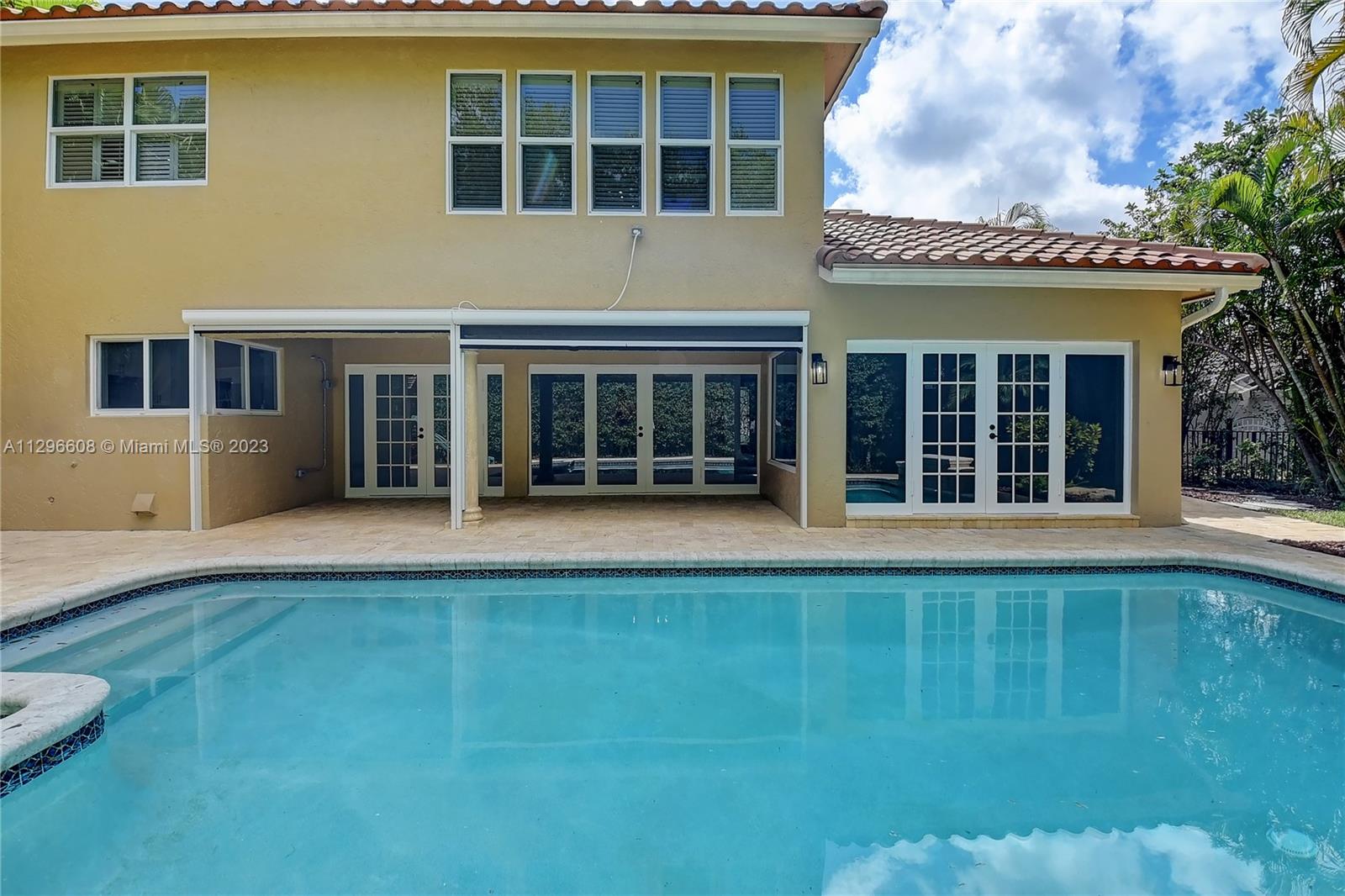2875 Northwest 28th Street Boca Raton, FL 33434 - Photo 19 of 32 a view of a house with a swimming pool