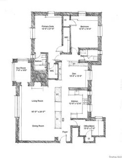 $1,150,000 | 100 Ardsley Avenue West, Unit 2L, Irvington, NY 10533