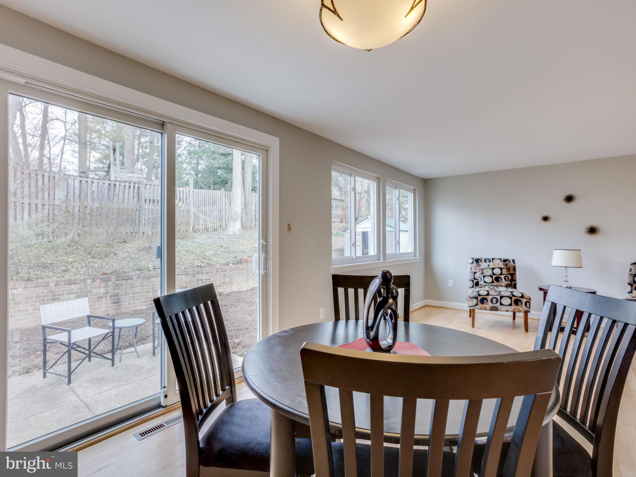 6502 Shipyard Place Falls Church, VA 22043 - Photo 6 of 30 a view of a dining room with furniture and window