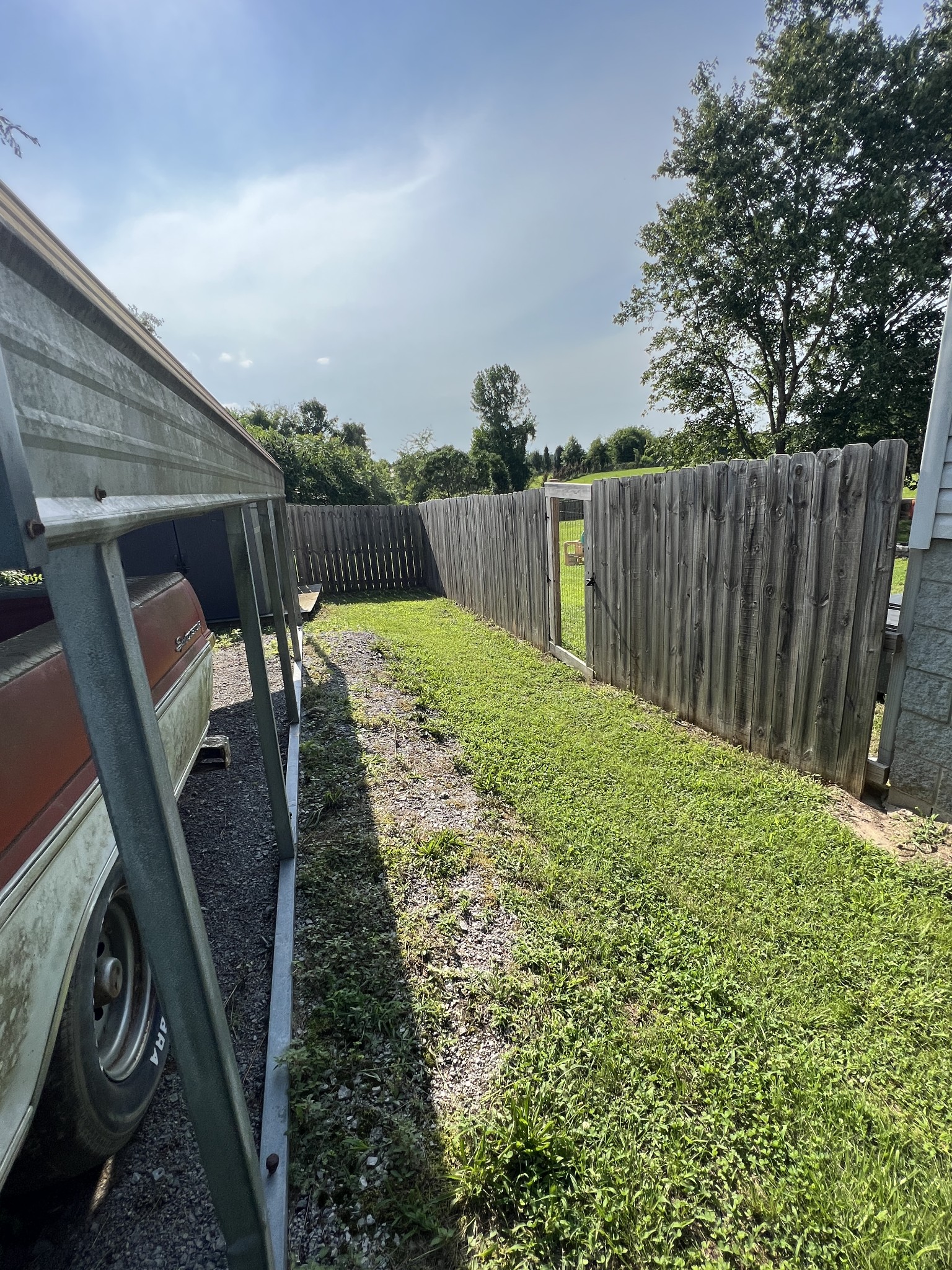 3538 Beasleys Bend Road Lebanon, TN 37087 - Photo 4 of 49 a view of backyard with wooden fence