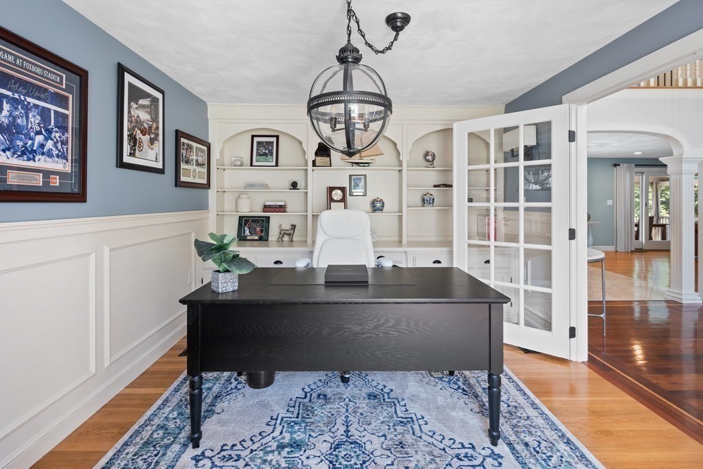 6 David Drive Andover, MA 01810 - Photo 7 of 41 a living room with furniture and wooden floor