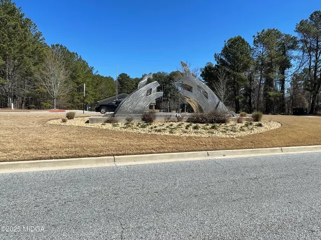 a view of outdoor space with seating