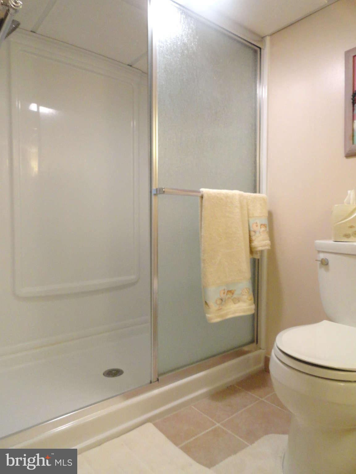 613 George Avenue Baltimore, MD 21221 - Photo 25 of 30 Single Vanity w/Marble Counter, Lrg Walk-In Shower