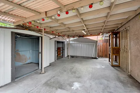 a room with storage and utility