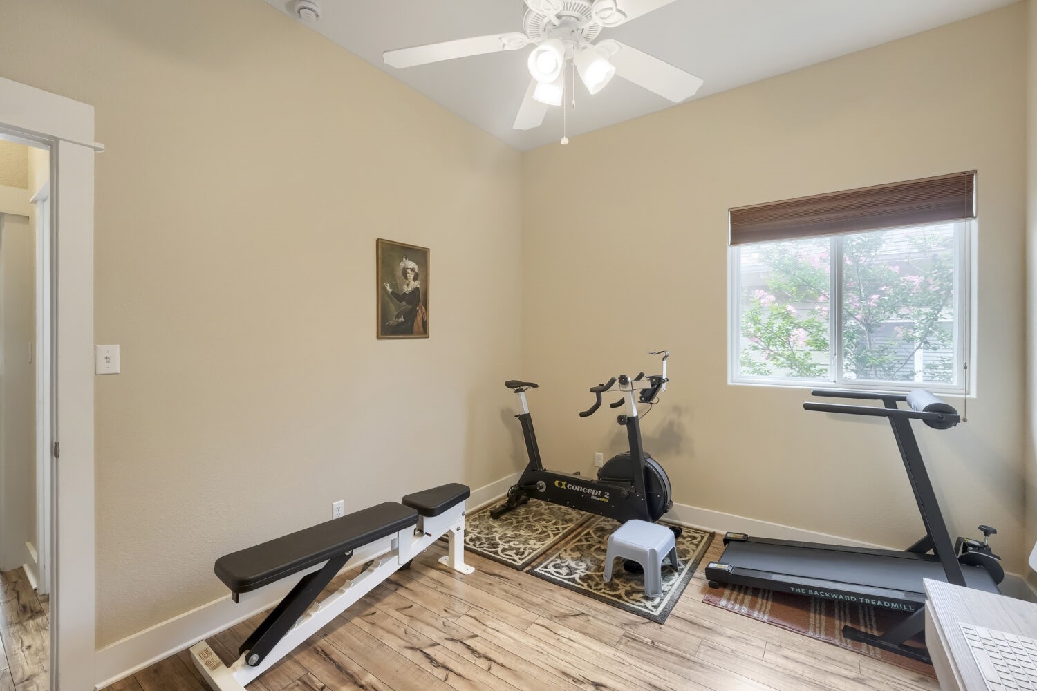 805 Waterfall Way Austin, TX 78753 - Photo 17 of 29 Middle Bedroom being used as a Workout Room