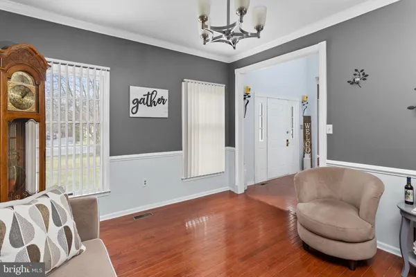a view of livingroom with furniture and window