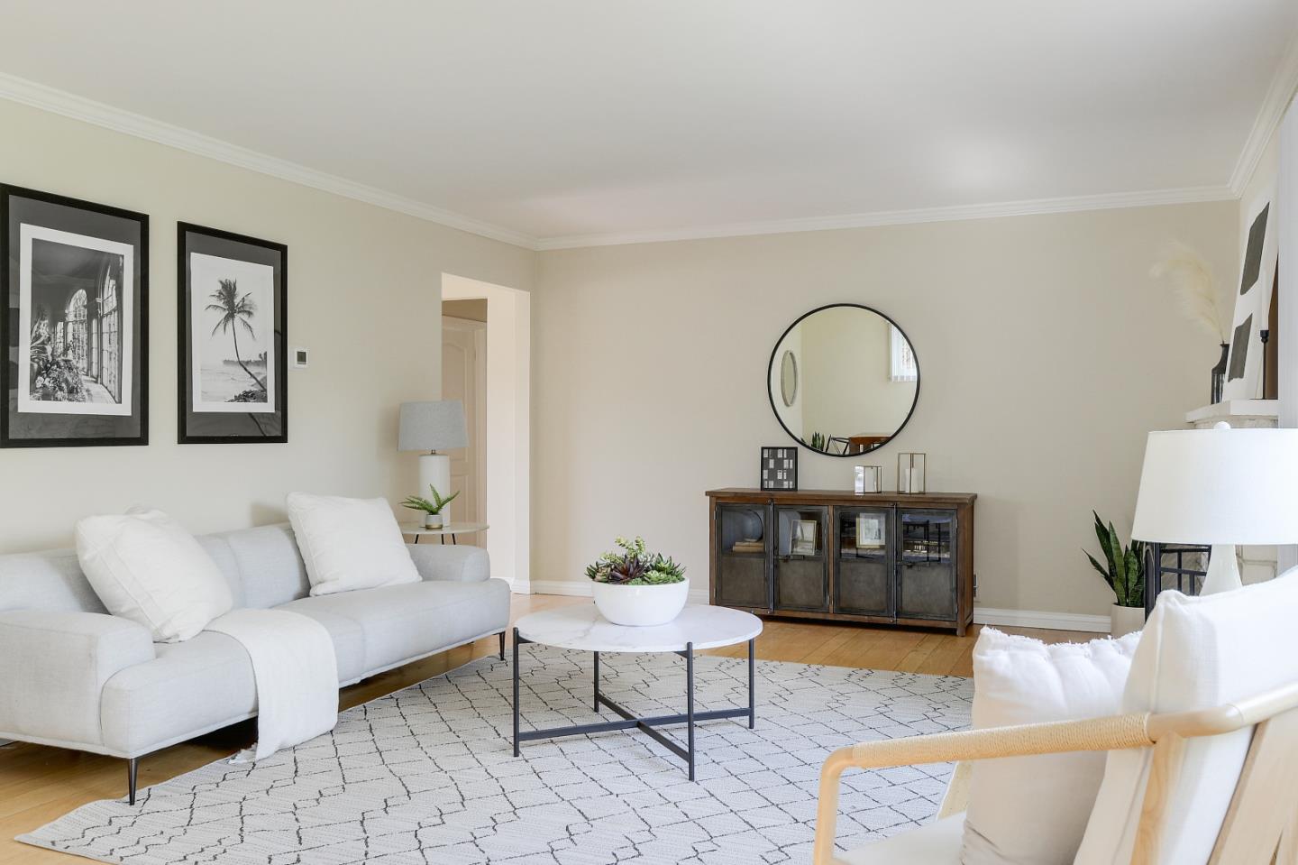 10510 Creston Drive Los Altos, CA 94024 - Photo 13 of 25 a living room with furniture a rug and a table