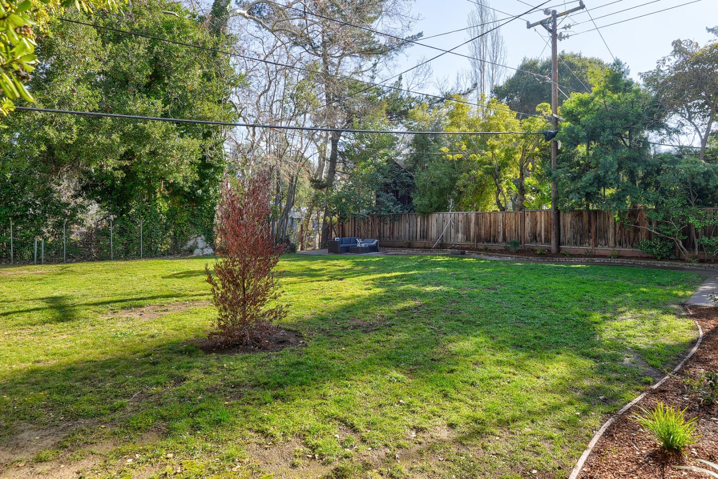 10510 Creston Drive Los Altos, CA 94024 - Photo 21 of 25 a view of a backyard with a small cabin