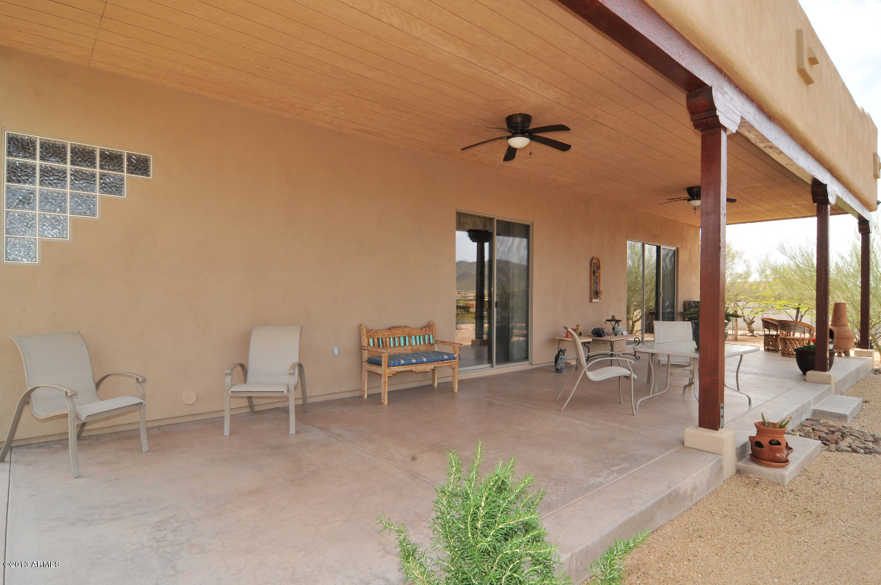 128 East Ridgecrest Road Phoenix, AZ 85086 - Photo 11 of 19 Long Extended 47' X 12' Covered Patio