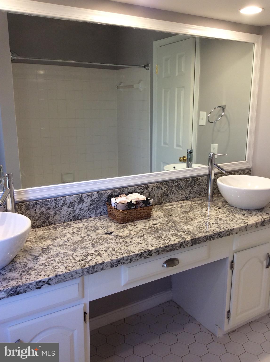 54 Rutherford Circle Sterling, VA 20165 - Photo 51 of 58 BATHROOM 2 WITH VESSEL SINKS AND IMMENSE MIRROR