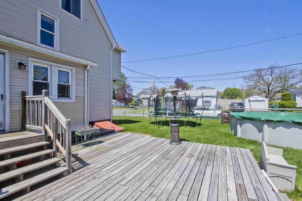 4 Laurel Street Chicopee, MA 01020 - Photo 28 of 35 a view of outdoor space yard deck and deck