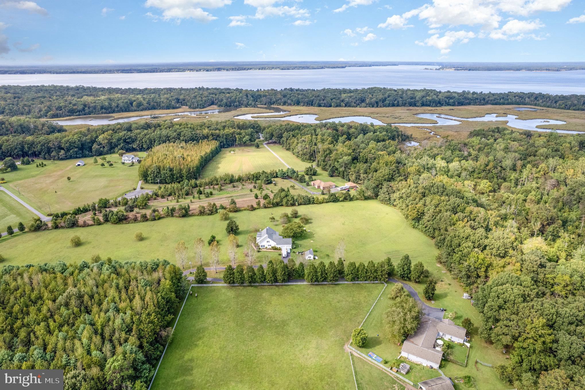 13467 Ellis Way King George, VA 22485 - Photo 50 of 81 a view of a lake with a mountain in the background