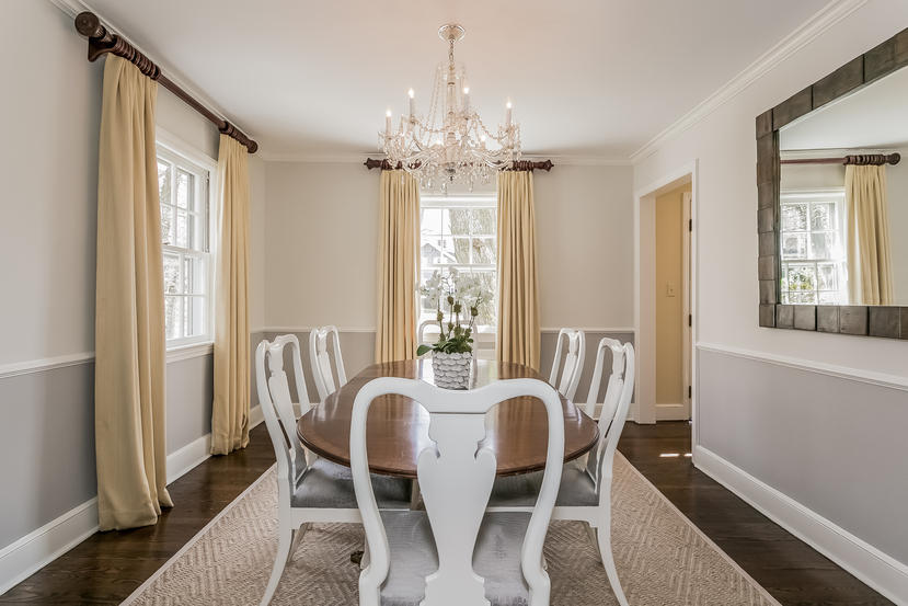 17 Miller Road Darien, CT 06820 - Photo 4 of 21 a view of a dining room with furniture window and wooden floor