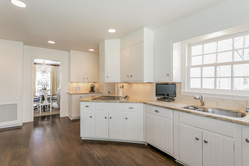 17 Miller Road Darien, CT 06820 - Photo 7 of 21 a kitchen with a sink cabinets and wooden floor