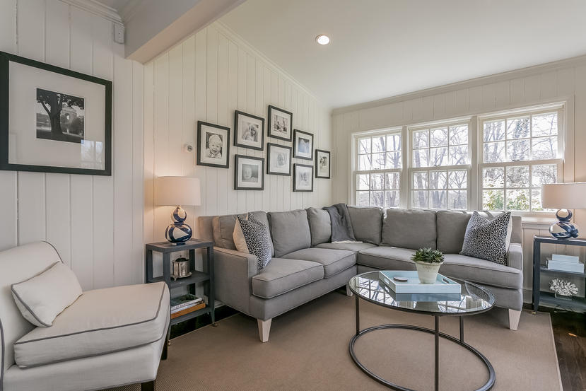 17 Miller Road Darien, CT 06820 - Photo 8 of 21 a living room with furniture a rug and a window