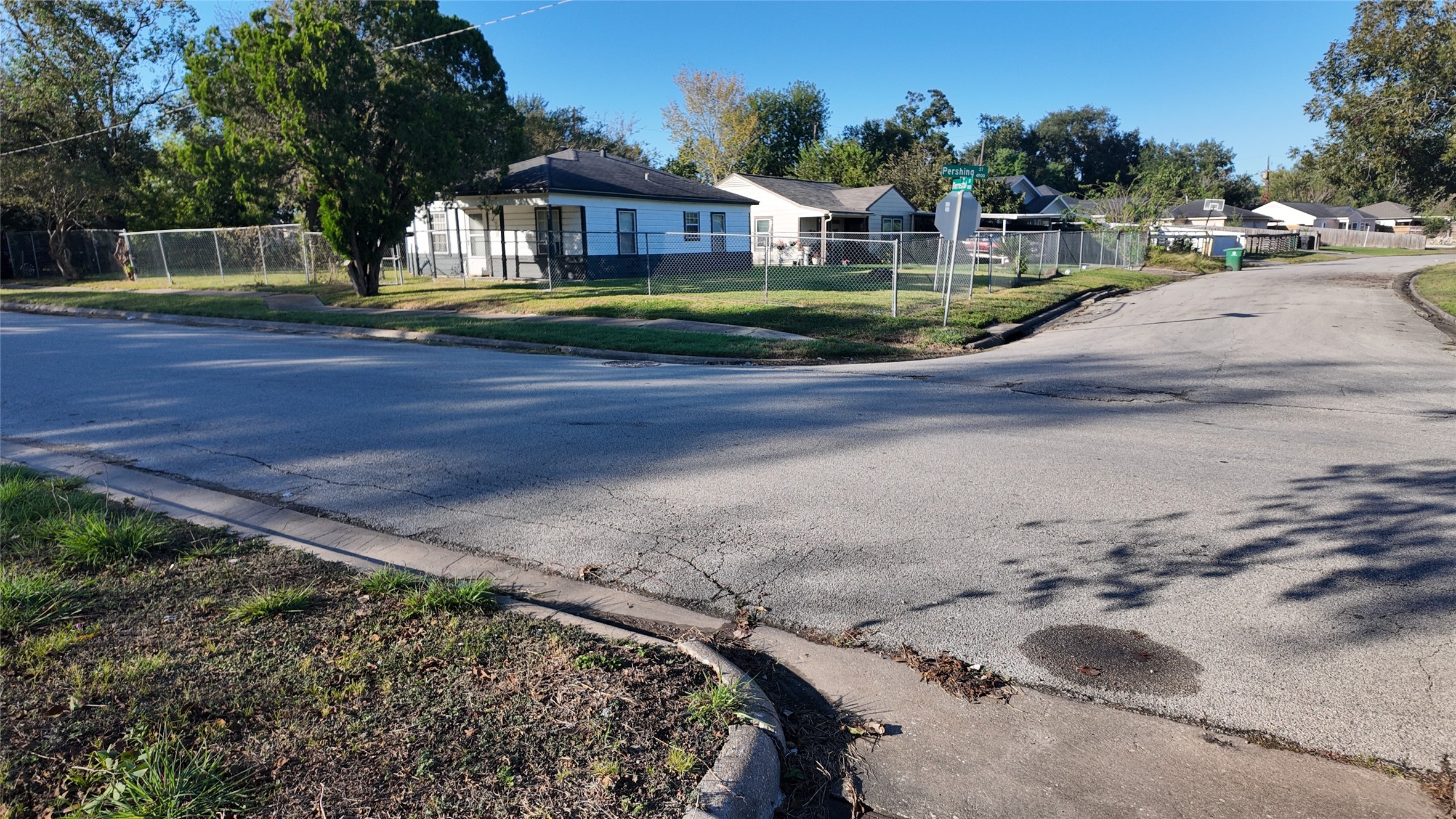 7358 Forrestal Street Houston, TX 77033 - Photo 18 of 25 a view of a house with a yard