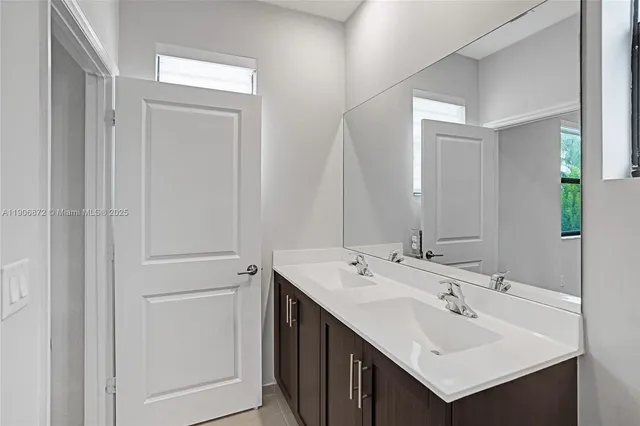 a view of a hallway with closet