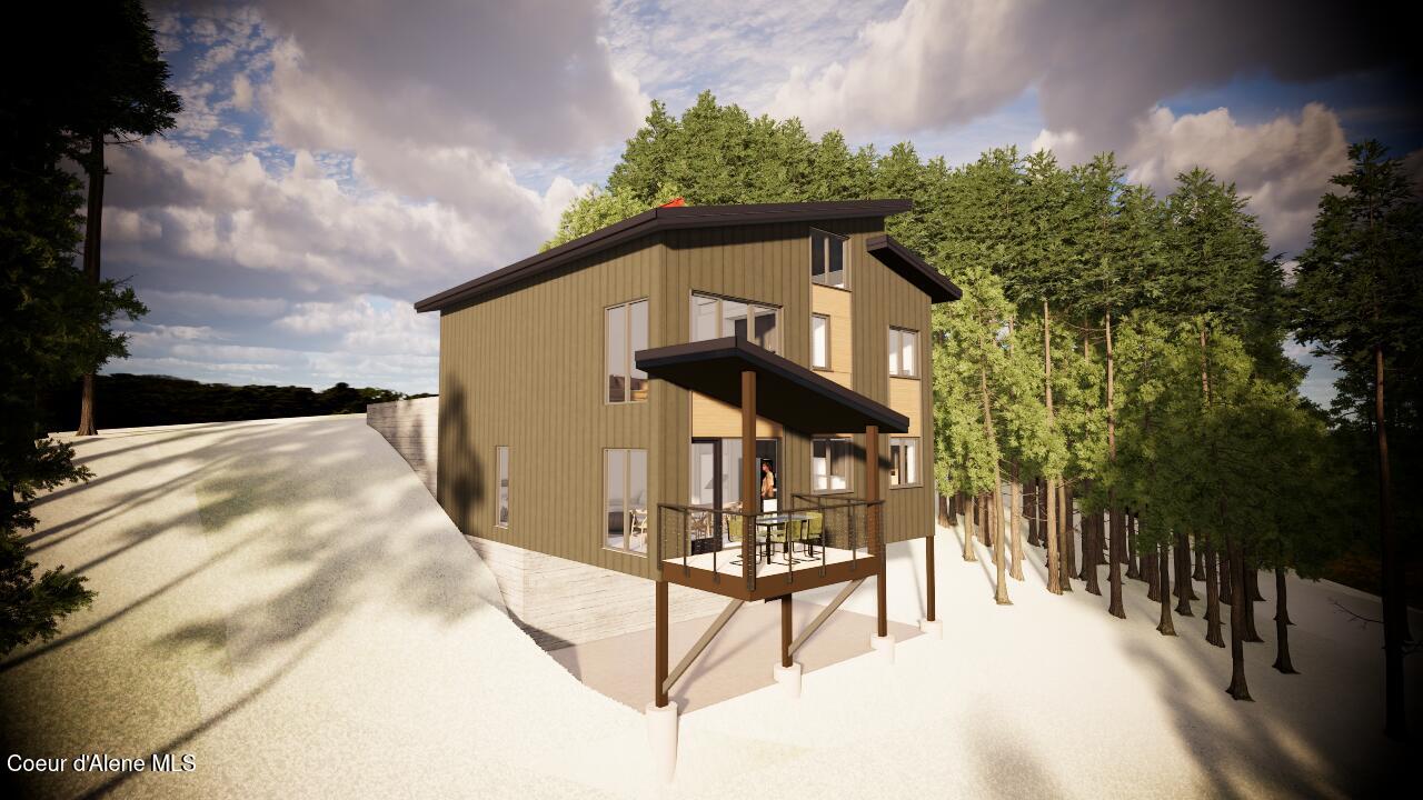 614 Telemark Road Sandpoint, ID 83864 - Photo 31 of 34 Architect Rendering