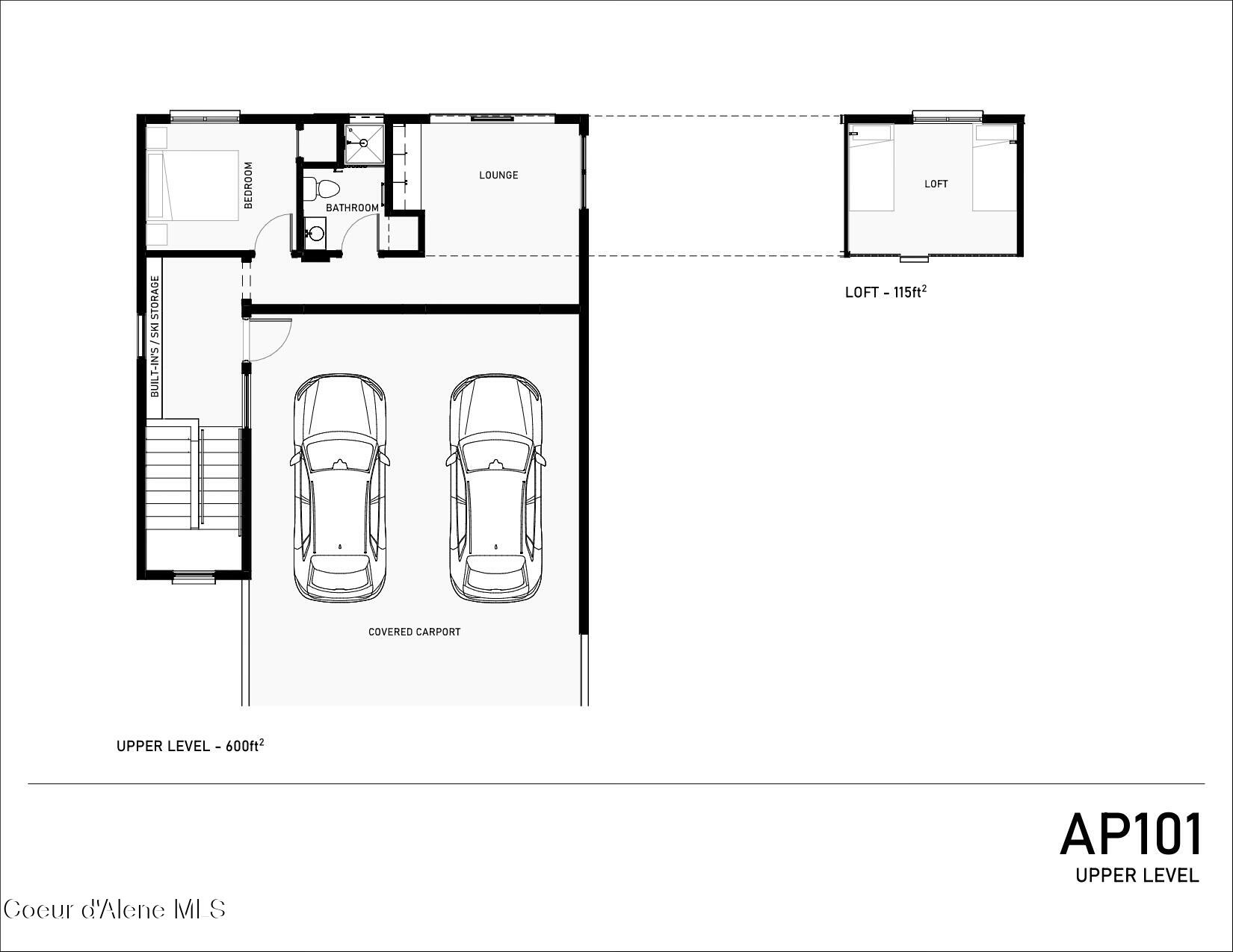 614 Telemark Road Sandpoint, ID 83864 - Photo 33 of 34 Floorplan