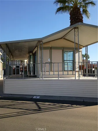 a view of a house with a patio